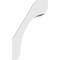 Ekena Millwork 3 1/2-in. W x 6-in. D x 10-in. H Legacy Architectural Grade PVC Knee Brace BRCP035X06X10LEC - alternate 4